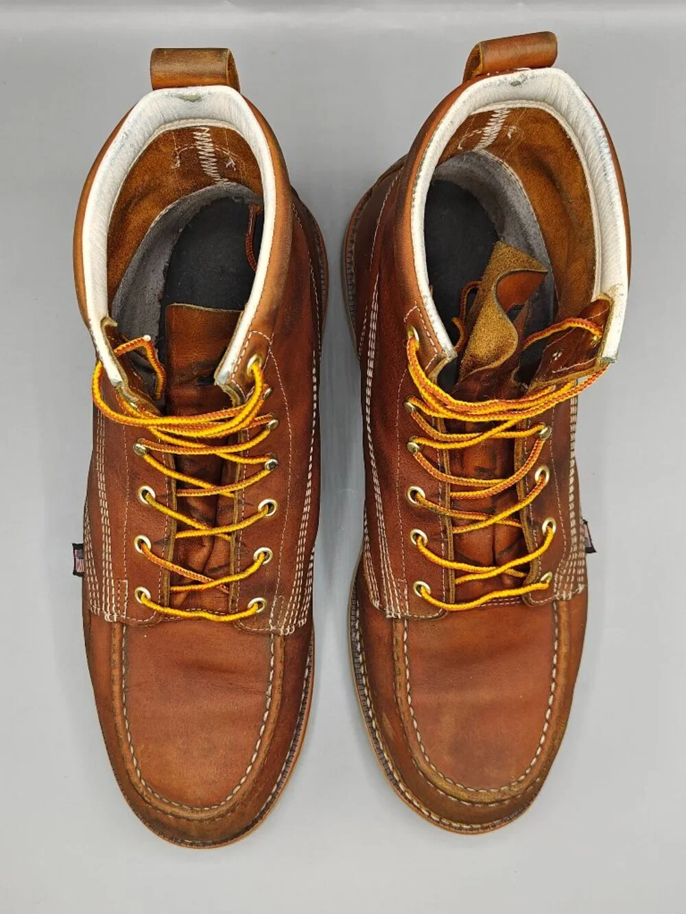 Thorogood American Heritage 6” Moc Toe Men's Work Boots 814-4200 Defect 15 EE